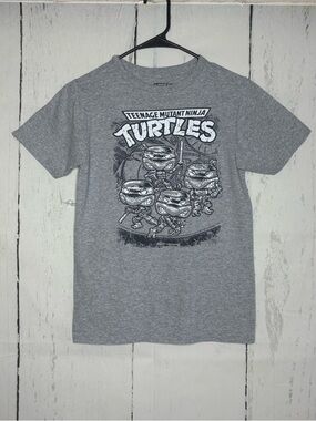 Funko Gray Teenage Mutant Ninja Turtles Graphic Tee for Kids